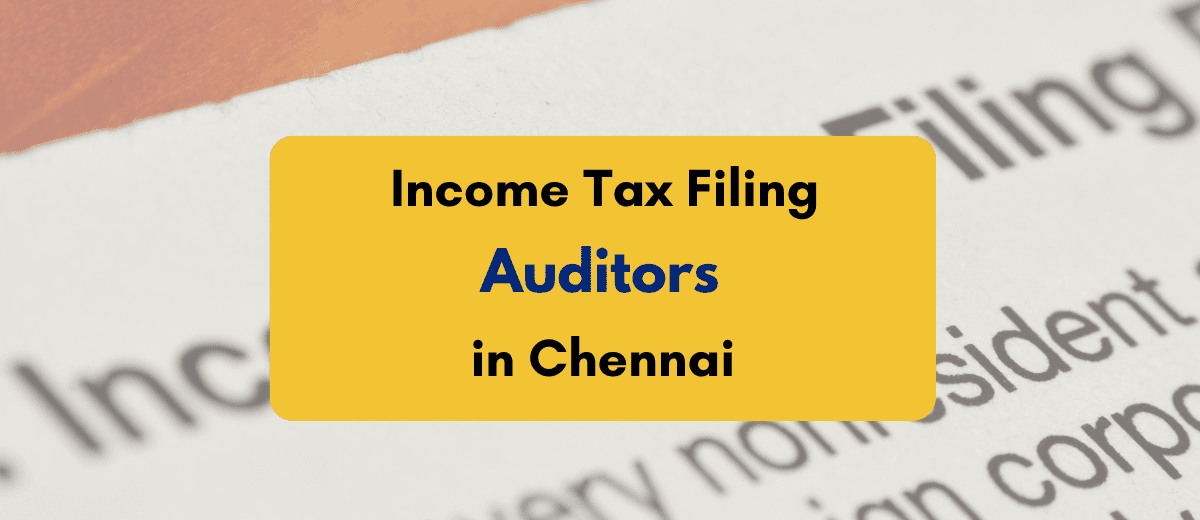 income tax filing auditors in Chennai - PKC